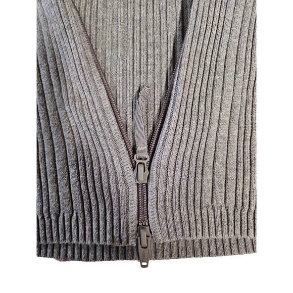 Eddie Bauer Men's Full Zip Sweater - Picture 5 of 8